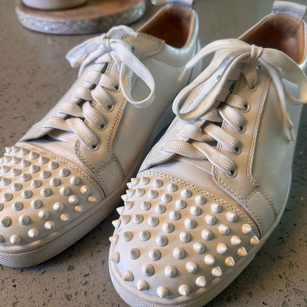 Men’s Christian Louboutin sneakers.